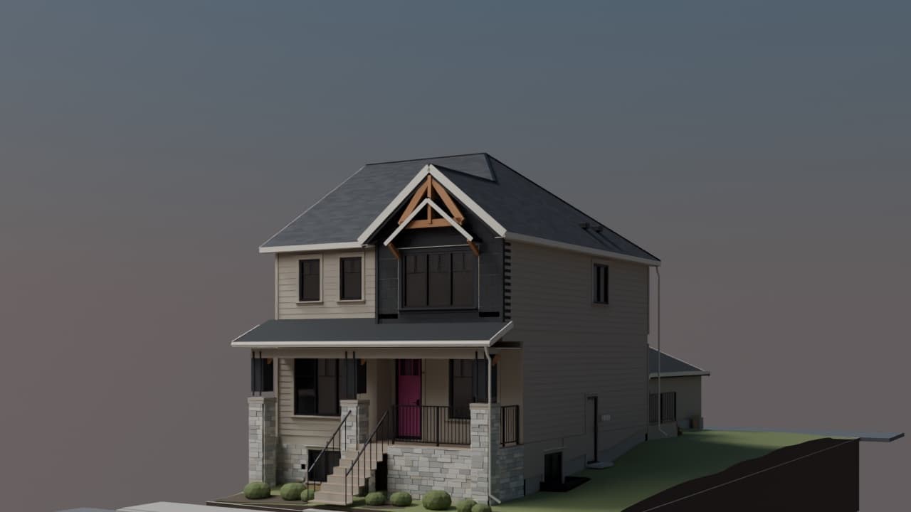 Forrester C3 front elevation